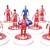 Subbuteo Andrew Table Soccer Olympiacos 2019-20  Champions League on WSB Professional bases
